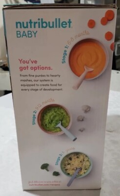 【未開封】nutribullet BABY 離乳食メーカー Nutribullet Baby Complete Baby Food-Making System 898078001261| eBay