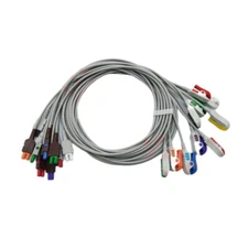 Diagnostic ECG Leadwire Set, Base 10 Grabber AHA for GE HealthCare 2104749-001