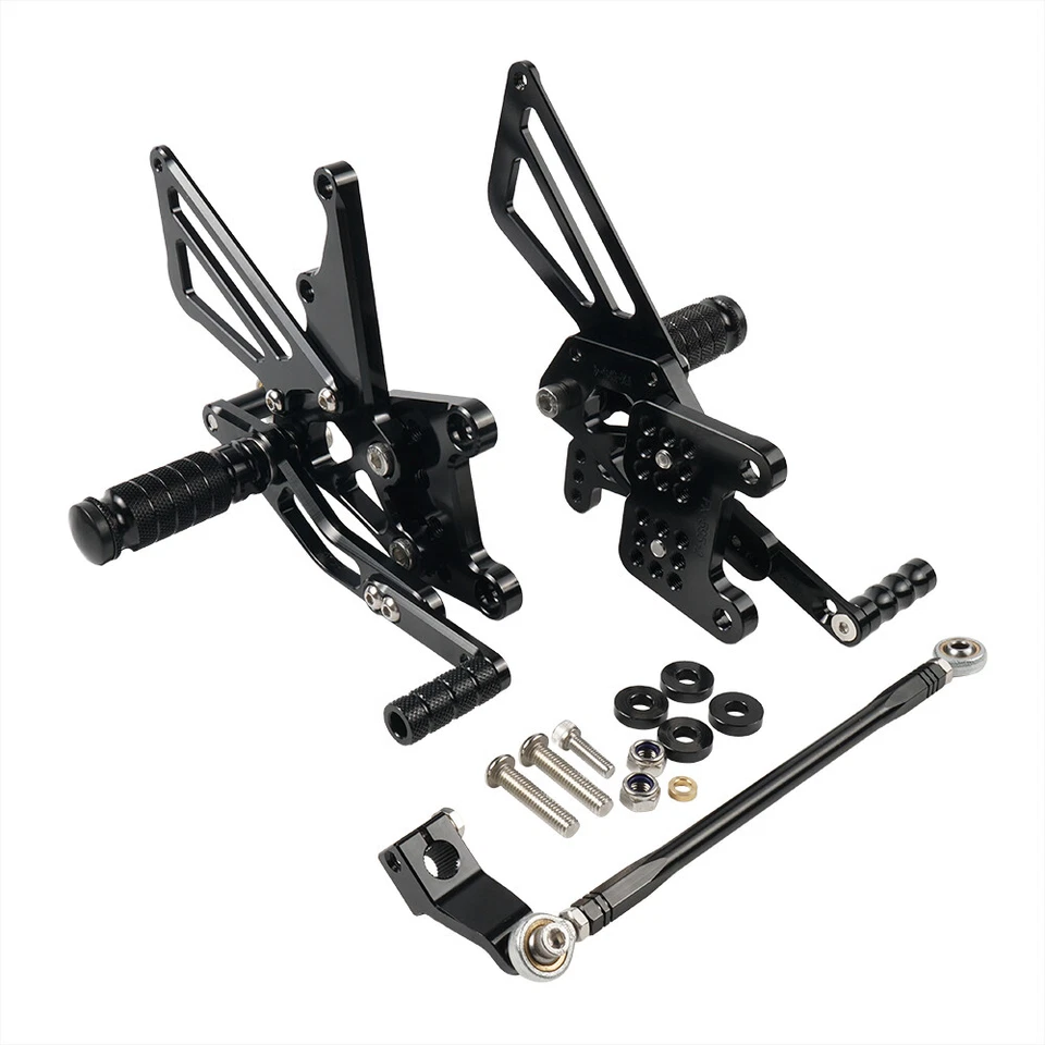 Pedal reposapiés negro para Triumph Speed Triple T509 / 1050 EFI Foto 4 de 4