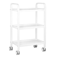 Kosmetikwagen Rollcontainer rollwagen Trolley Salonwagen HS09  weiss