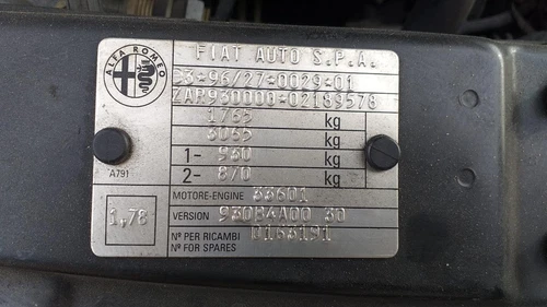 Porton Trasero para ALFA ROMEO 146 2.0 TD L 1998 395926 - Imagen 6 de 10