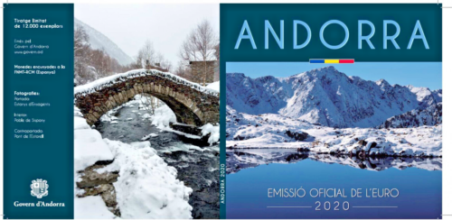 3,88 Euro Andorra 2020 KMS Originalblister nur noch 12.000 Exemplare Auflage - Bild 1 von 1