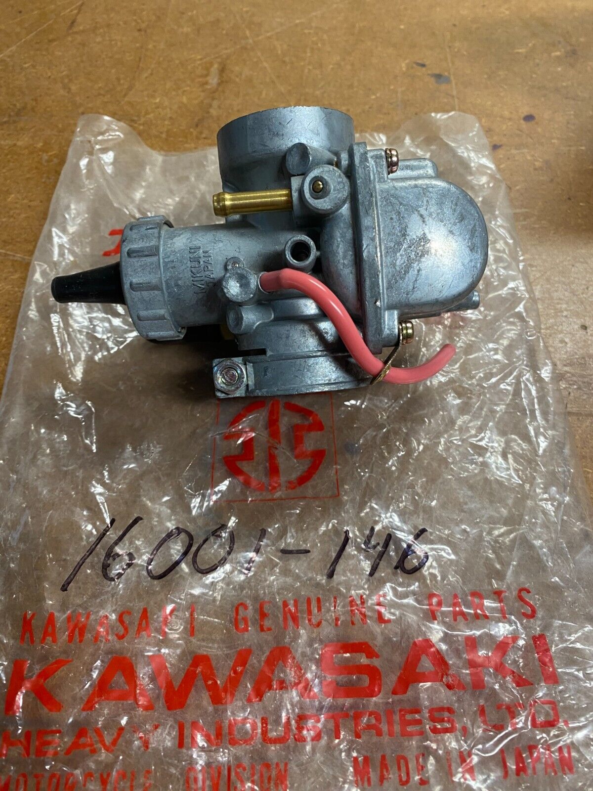 NOS KAWASAKI OEM 72-73 S2 MACH II CARBURETOR 16001-146