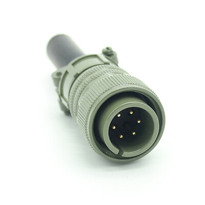 MS3106A18-12P 6 pin Plug Connector Replacement for Amphenol MS 3106A 18-12P