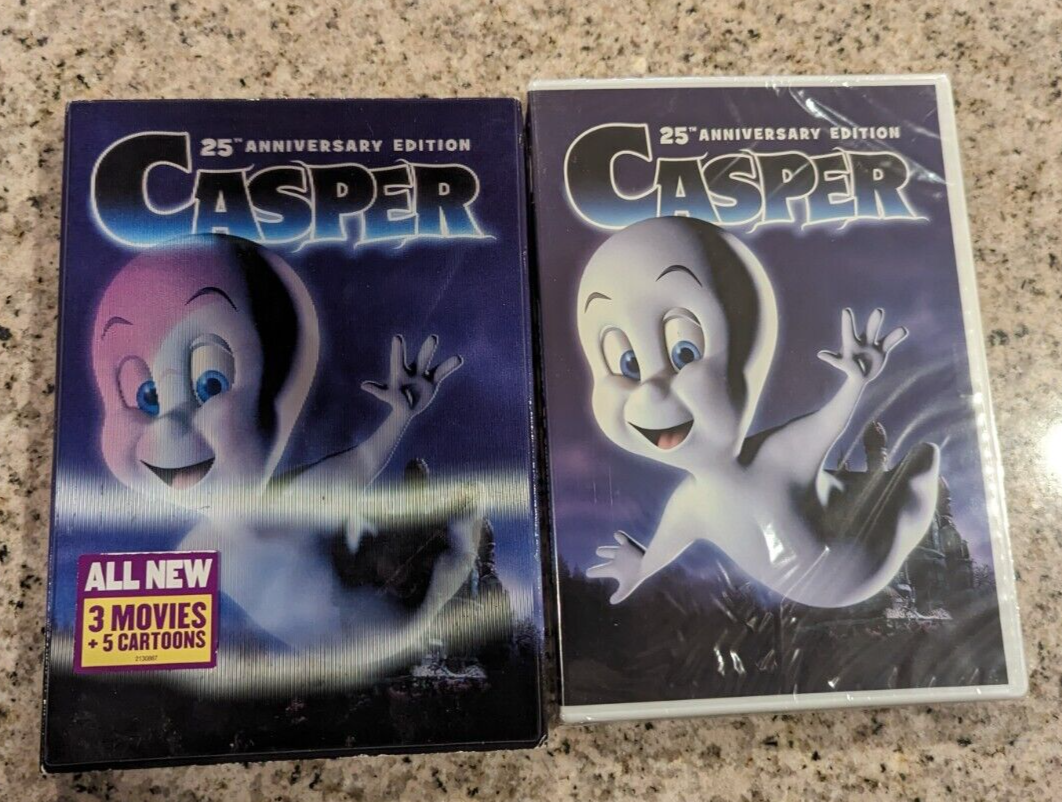 Casper (25th Anniversary Edition) (DVD, 1995) W/ Lenticular