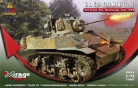 Mirage 726087 1:72 Us Light Tank M5A1 (Late) 3Rd Ard. Div. Normandy, July 1944