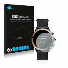 Fossil Julianna HR 5.Gen  Watch, 6 x Transparent ULTRA Clear Screen Protector