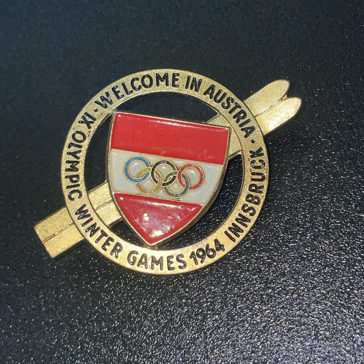 RARE! Official 1964 IX Olympic Winter Games Innsbruck Austria
