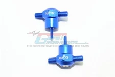 GPM Racing Blue Aluminum Spare Tire Lock Set - For Traxxas UDR UDR005-B