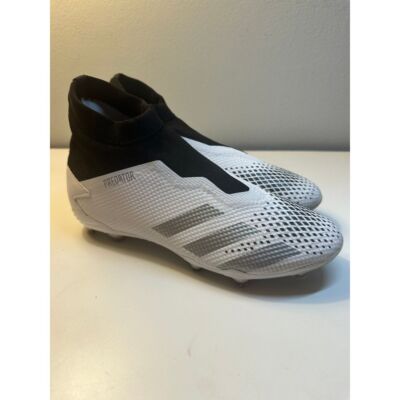 adidas Predator 20.3 LL FG Mens Laceless Soccer Cleats Black Size 6 EF1645