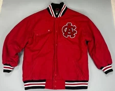 Chicago American Giants Throwback Jacket Red Sewn Stall & Dean Negro Leagues 4XL