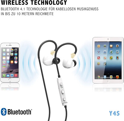 Cannice Bluetooth Stereo Ohrhörer Sport Headset OVP