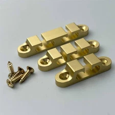 2PCS 2/3/4String Bass String Retainer String Guide Matte Gold Fit Hipshot  3/4SR