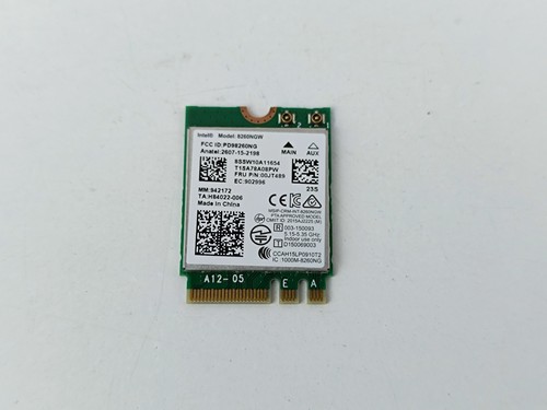 Lenovo Thinkpad T460S WiFi Wireless Card 00JT489 - 第 1/2 張圖片