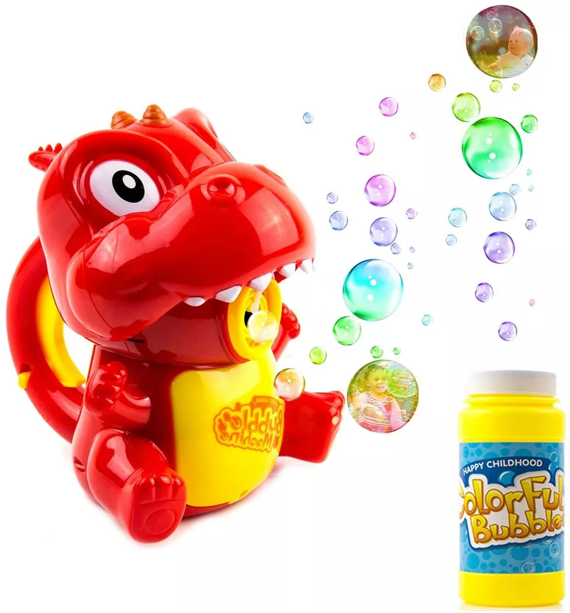 Toysery Bubble Gun and Bubble Blower machine for Kids, Non-Toxic Handheld  Bubble Blowing Machine