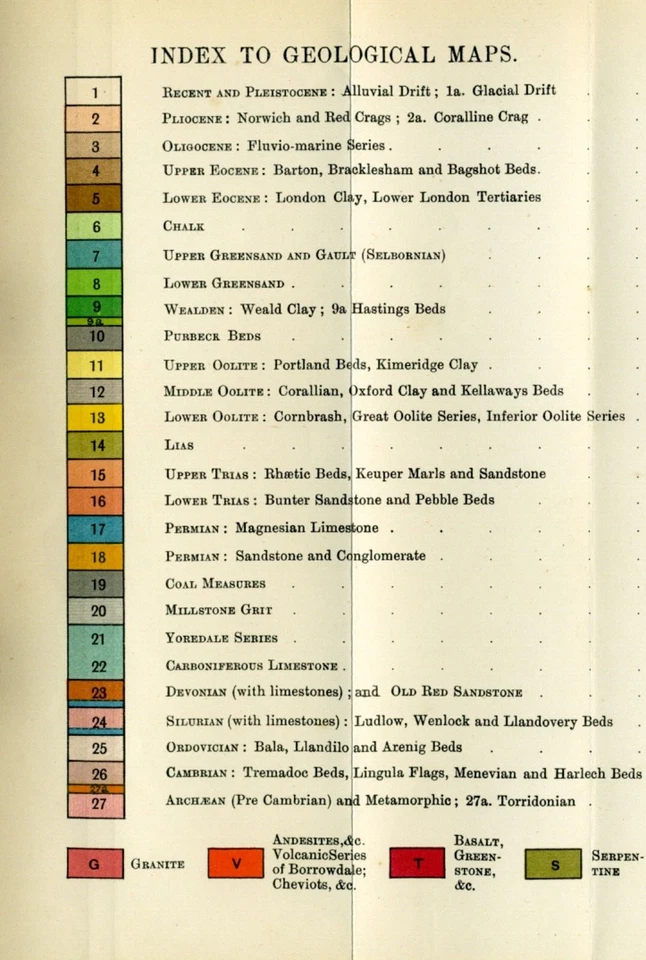 Antique Geological map of Herefordshire Monmouthshire 1914 — 第 3/3 张图片
