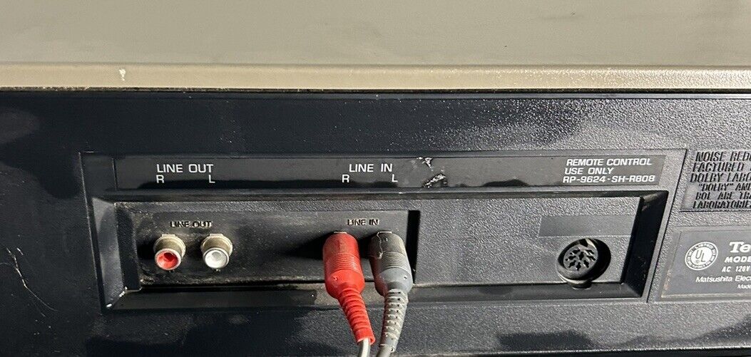Technics RS M24 Stereo Analog Cassette Tape Deck Player Technics RS M24 Stereo Analog Cassette Tape Deck Player