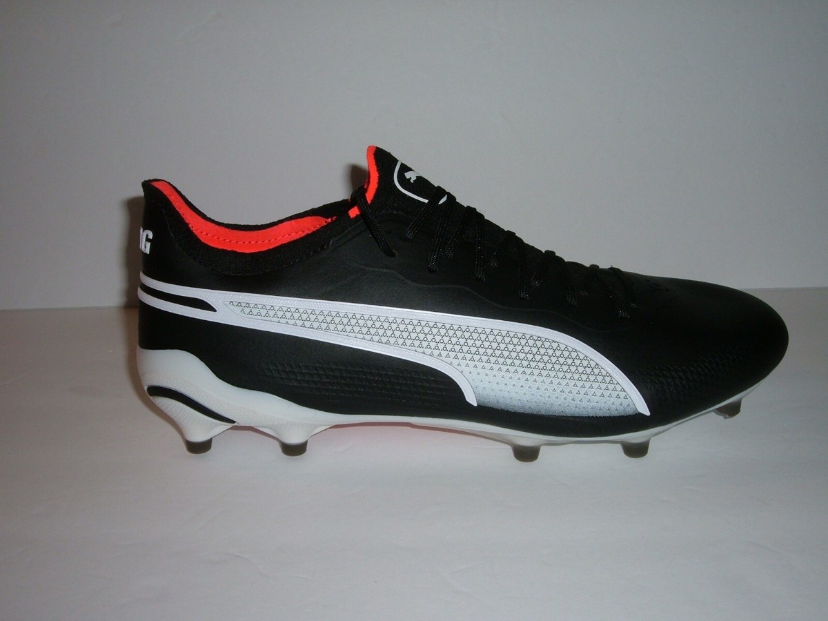 シューズ Puma Soccer Cleats King Pele 10 26cm New Puma King Ultimate FG/AG Breakthrough 107563-01 Black Soccer