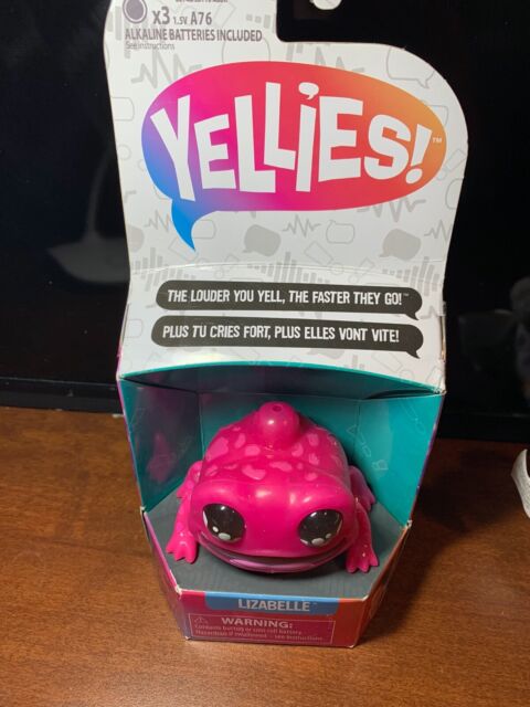 Yellies Lizard Lizabelle Voice Activated Pet Toy - Hasbro