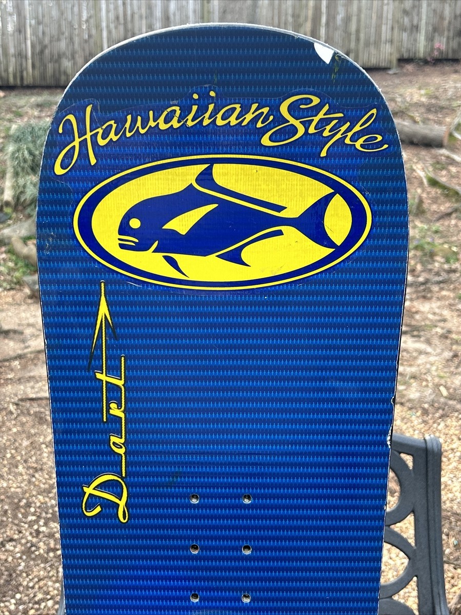 K2 Dart Snowboard 138 cm Snow Board No Bindings Blue Yellow