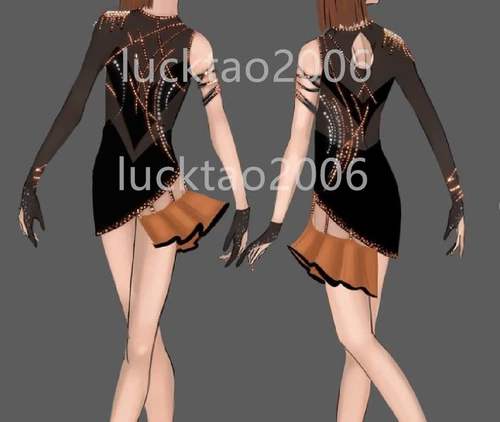 customized new style Figure skating Ice Skating Dress Gymnastics Costume 88146