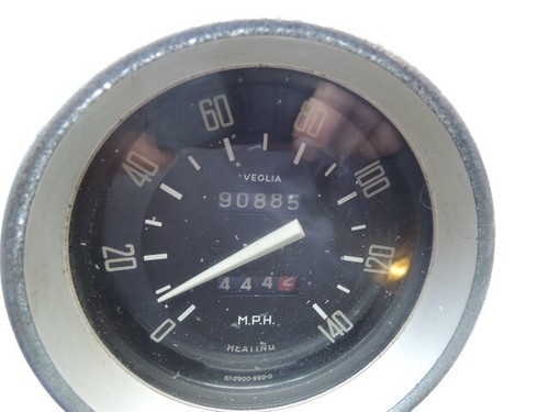 ALFA ROMEO Giulia Sprint GT Used Original VEGLIA 140 MPH SPEEDOMETER Step Nose - Bild 5 von 15