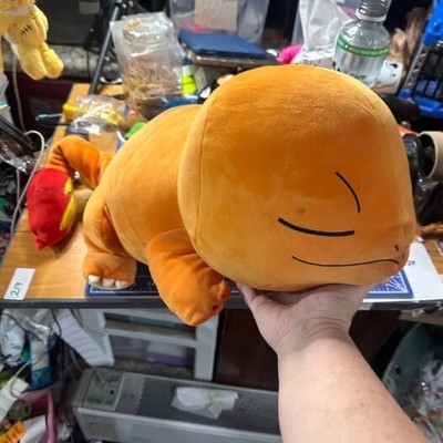 Pokemon SLEEPING CHARMANDER plush stuffed animal retro vintage