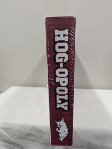 Hog-Opoly Board Game, University of Arkansas Razorbacks Hogs, New Sealed Package - Picture 3 of 5