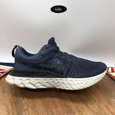 Nike React Infinity Run Flyknit 2 Running Shoes Thunder Blue Nike React Infinity Run Flyknit 2 Running Shoes Thunder Blue