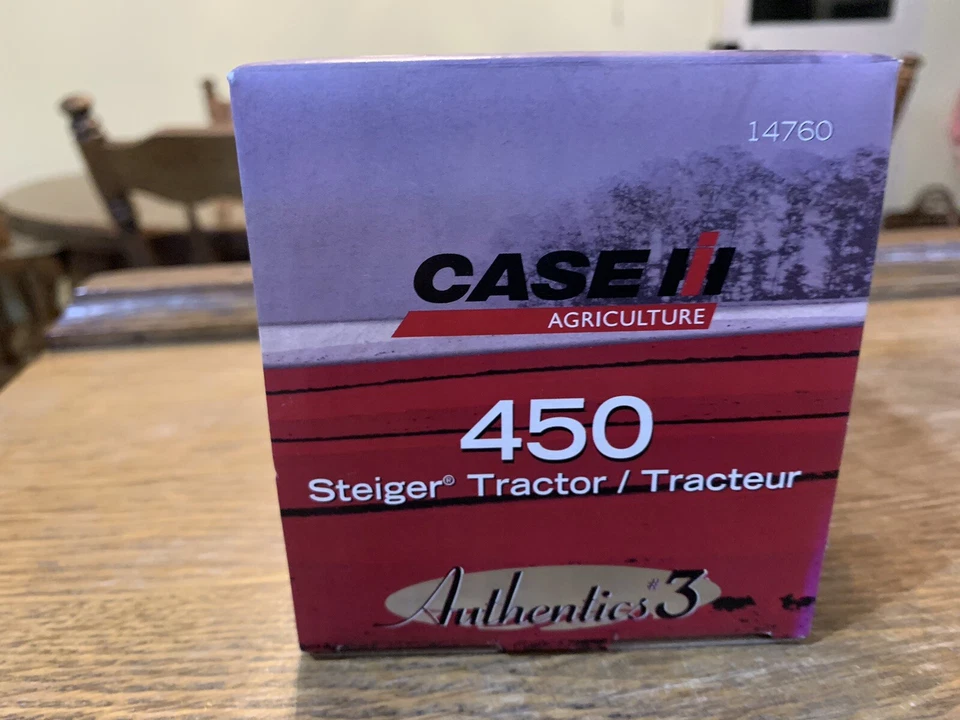 1/64 Case IH Steiger 450 4WD Tractor, Authentics #3 GOLD CHASER!!! - Image 4 of 4