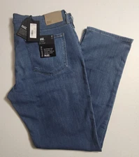 NWT MEN'S PAIGE JEANS PANTS Federal Slim Straight Transcend Aronson Medium Wash