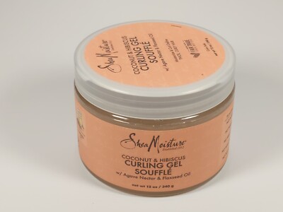 Shea Moisture Curling Gel Souffle w/Coconut & Hibiscus 12oz