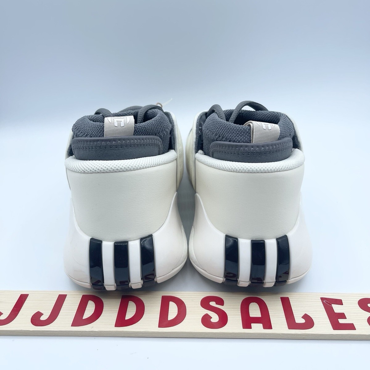 Adidas Harden Vol. 7 Denim Men\'s 10 Cream White Carbon Basketball Shoes IF5619 Adidas Harden Vol. 7 Basketball Shoes Cream White Denim  main image 2