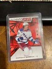 2021-22 Upper Deck SP Game Used Red Fragment #152 Morgan Barron #'d 99/205