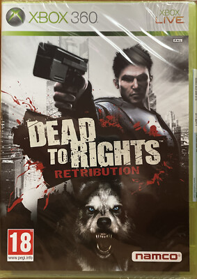 XBOX 360 Dead To Rights Retribution – Copia Promozionale SIGILLATA – NTSC