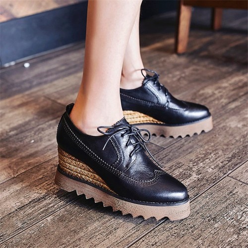 lace up platform trainers