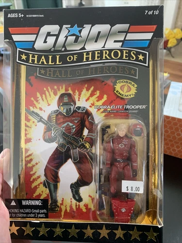 GI Joe Hall of Heroes Cobra Crimson Guard - 3.75 25th Anniversary 2008
