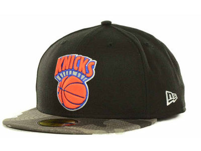 New York Knicks New Era 59FIFTY Fighter Camoflage Fitted Basketball Cap Hat