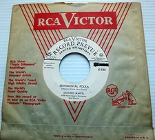 DOLORES MARTEL 45 Sentimental Polka / Someone Else's Roses RCA MINT