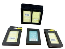 Uniek Picture Frames 2.25" x 3.25" – 3 Singles + 1 Double Lot of 4