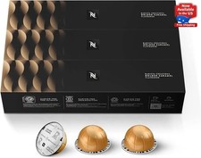 Nespresso Vertuo Golden Caramel Coffee Pods Mug Size 7.7oz 30 Capsules