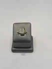 11246 14K Yellow Gold Lab Grown Diamond Radiant Bezel Ring 2.10CTTW F/VVS2