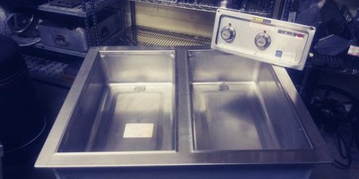 Wells 2 Pan Drop-In Hot Well Food Holder MOD-200D