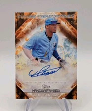 Wander Franco 2020 Topps Pro Debut FCA-WF Orange Future Cornerstones Auto #d/25