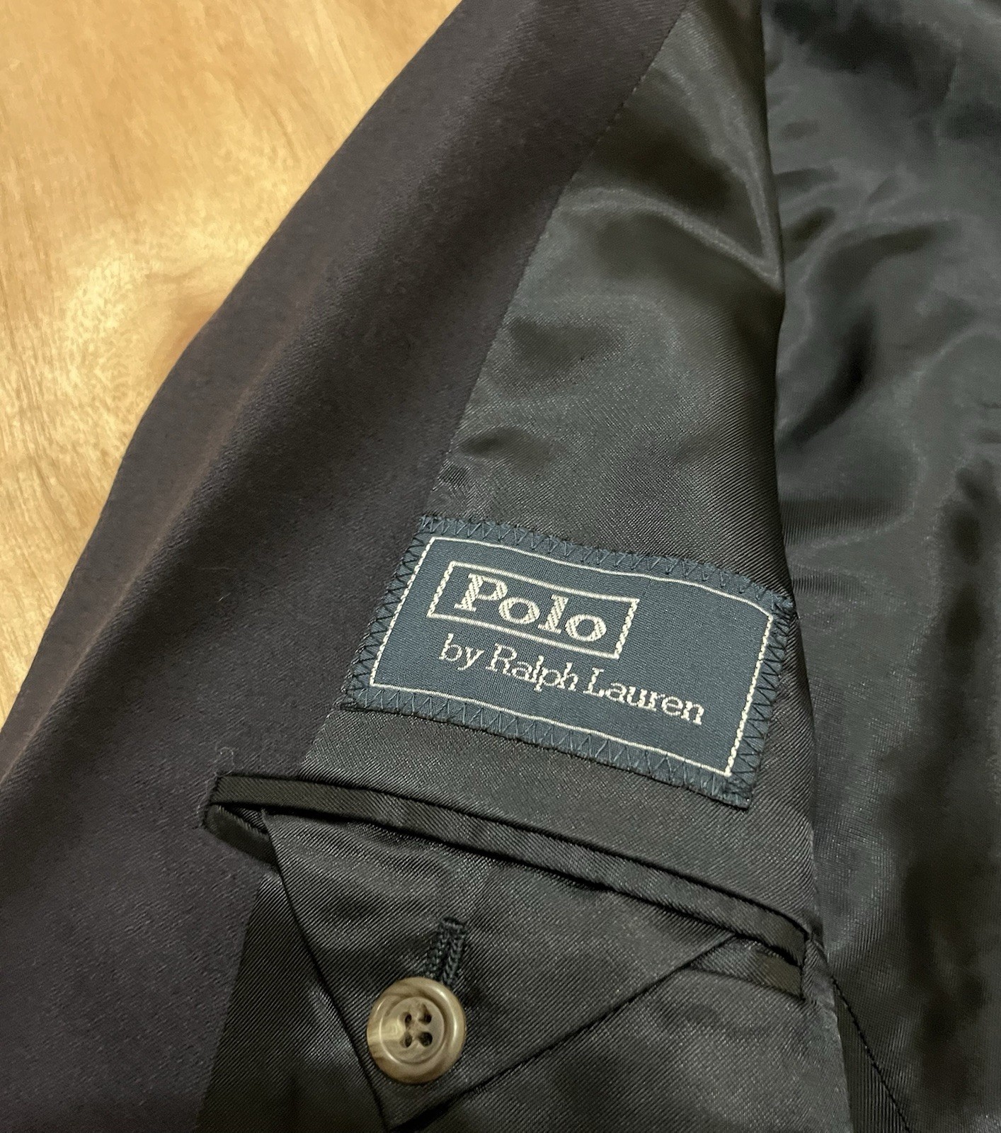 Polo Ralph Lauren Wool Blazer Gold Buttons Navy Kids Size 16 $325 School Formal thumbnail 18