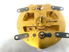Herschede Banjo Clock Movement For Parts Or Repair
