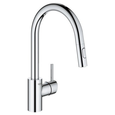 Grohe 32665003 Concetto Pull-Down Kitchen Faucet Dual Spray 1.75 GPM - Chrome