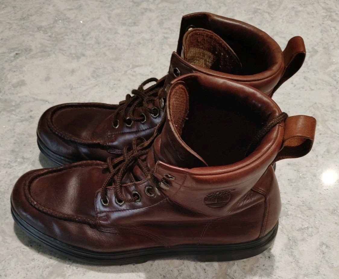 Vintage Timberlands Brown Leather Size 11.5 M Timberland Men main image 3