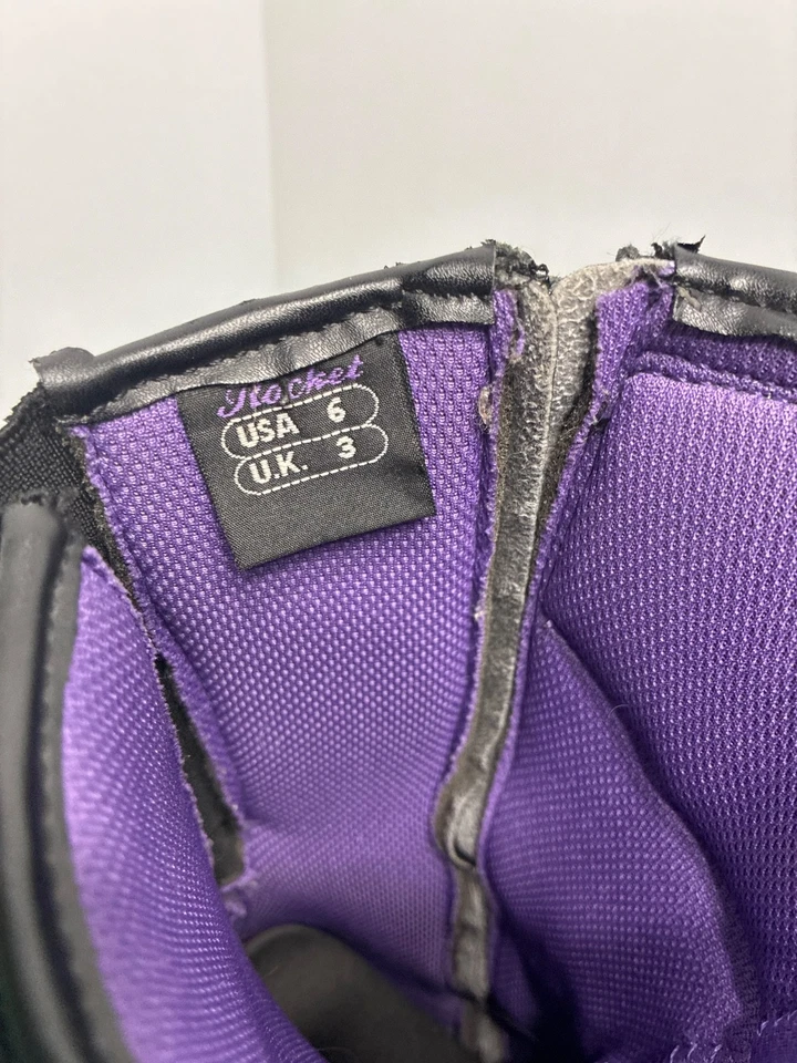 Botas femininas Joe Rocket Heartbreaker - Preto tamanho 6 - 1357-3010 - Imagem 4 de 4