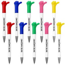 Pcs You're Awesome Thumbs up Pens Thank You Gifts Inspirational Quotes Fun 25